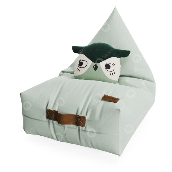 Tasche Stuhl Nobodinoz Owl 3D-Modell
