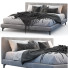 Ліжко Meridiani Stone Up Gray - Navasard