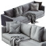Диван Flexform Magnum Gray - Navasard