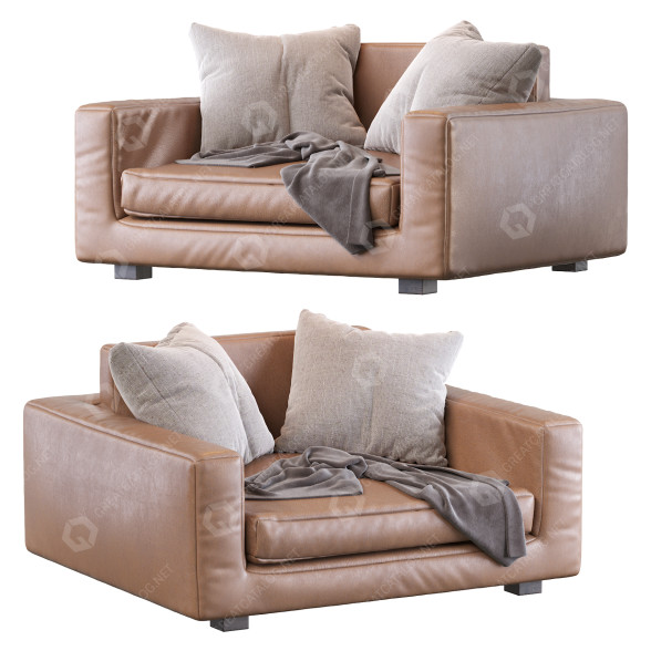 Sessel Moroso Nebula Nine 3D-Modell