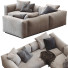Canapé Flexform Lario Beige - Navasard