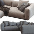 Canapé Flexform Lario Beige - Navasard