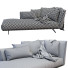 Canapé Flexform Evergreen Beige - Navasard