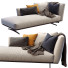 Canapé Flexform Evergreen Beige - Navasard