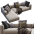 Canapé Flexform Grandemare Beige - Navasard