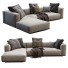 Canapé Flexform Grandemare Beige - Navasard