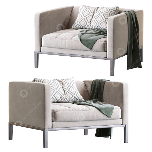 Armchair Maxalto Simpliciter 3D model
