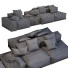 Sofa Bonaldo Sectional Peanut B - Navasard