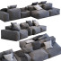Sofa Bonaldo Sectional Peanut B - Navasard