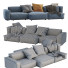 Sofa Flexteam Reef Blue - Navasard