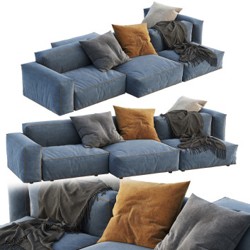 Sofa Flexteam Reef Blue