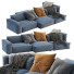 Sofa Flexteam Reef Blue - Navasard