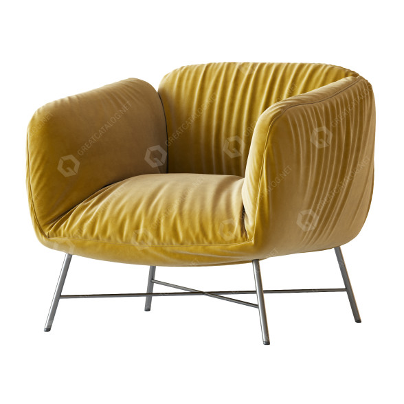Fotel MyHome Collection Jolie model 3D