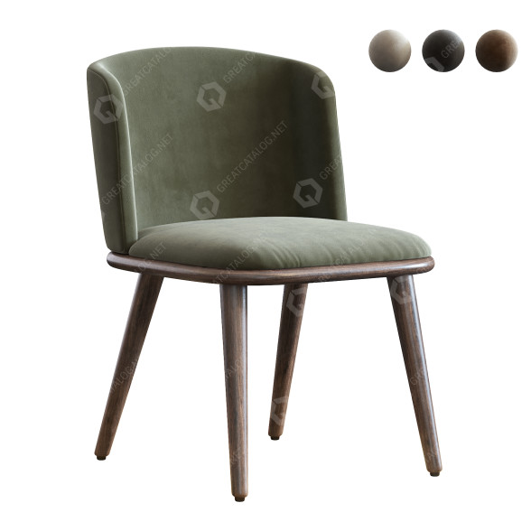 Стул Parla Design Arven L 3D модель