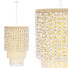 Lampa Serena & Lily Aptos Shell - Kudim