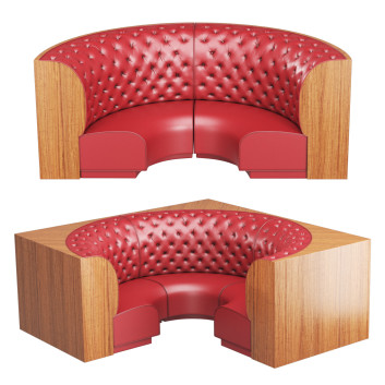 Sofa  With Carriage Screed Model 3D