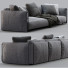 Sofa Flexform Edmond Gray - Navasard