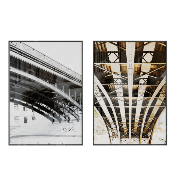 Картины Bridges Construction 3D модель