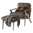 Крісло та пуф Mid-Century - HenMat