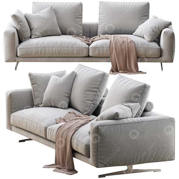 Sofa Flexform Campiello 3D-Modell