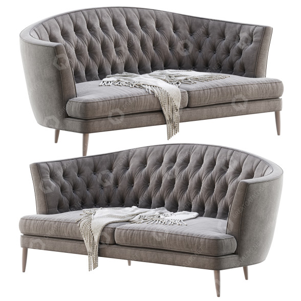 Sofa Busnelli Adamo Tresor 3D-Modell