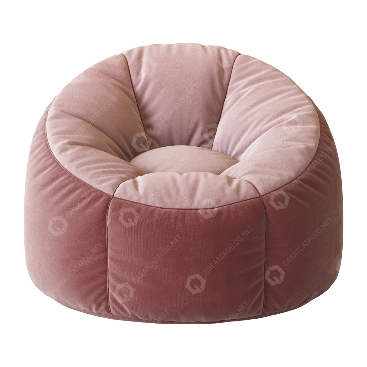 Bag Chair West Elm Bean Bag 3D model GreatCatalog 6359