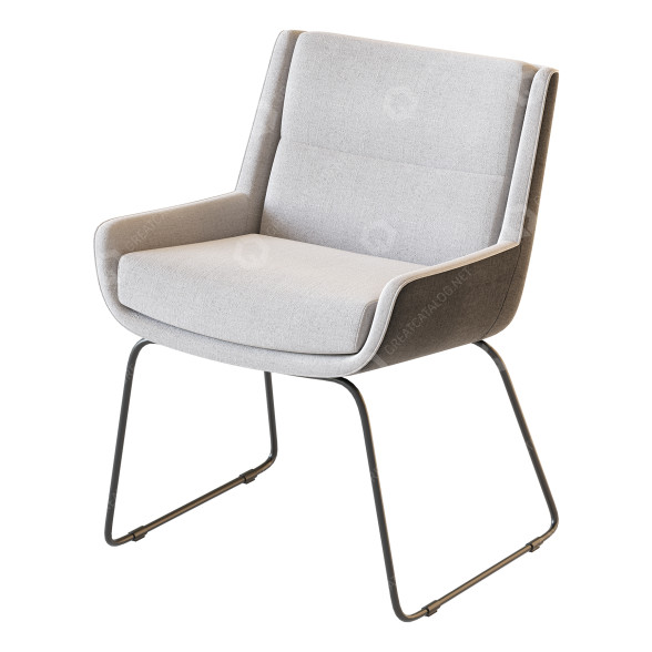 Silla Herman Miller Hush Low Modelo 3D