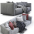 Sofa Prostoria Match Gray - Navasard