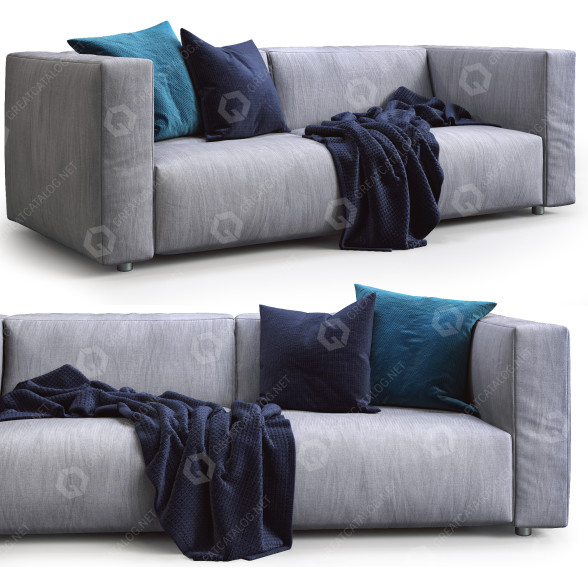 Sofa Prostoria Match 2 3D model