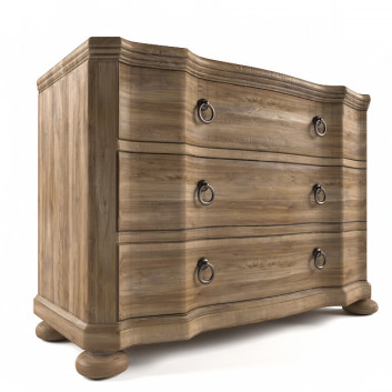 Dresser  Hooker Furniture Corsica Bachelors Chest 3D model