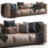 Sofá Prostoria Match Leather Brown - Navasard