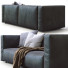 Sofa Prostoria Match Leather Black - Navasard