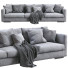 Sofa Flexform Magnum Gray - Navasard