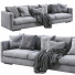Sofa Flexform Magnum Gray - Navasard