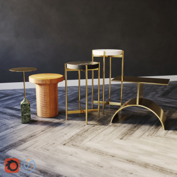 Tables basses  Side Set 02 Modèle 3D