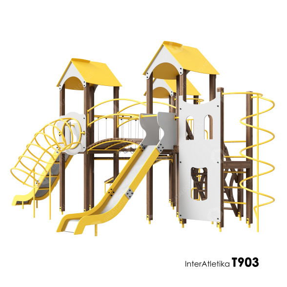 Spielplatz InterAtletika Castle 3D-Modell