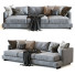 Sofa Flexform Long Island Gray - Navasard