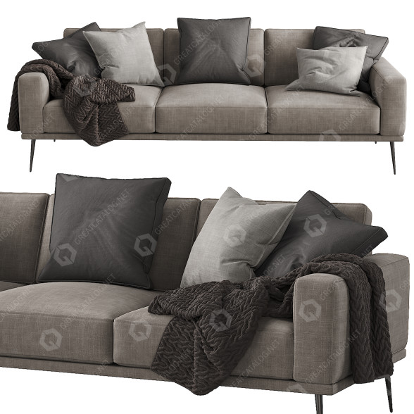 Sofa BoConcept Carlton 3D-Modell