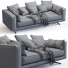 Sofa Flexform Campiello Brown - Navasard