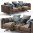Sofa Flexform Campiello Brown - Navasard