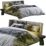 Bed and Bedside Tables Gamma Tulip Night - Navasard
