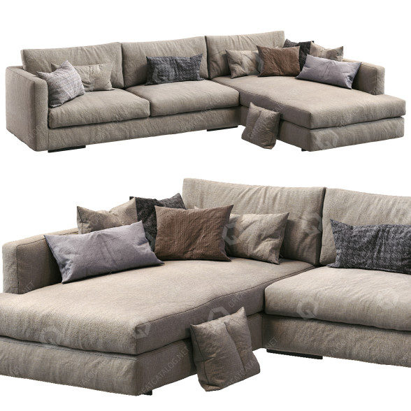 Диван Flexform Magnum 11UXA 3D модель