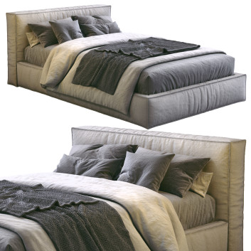 Łóżko Flexteam Slim One Gray