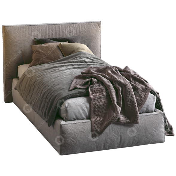 Cama Flexteam Miller Gray Modelo 3D