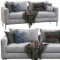 Sofa Living Divani Box Light Gray - Navasard