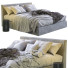 Bett und Nachttischchen Jesse Roger - Navasard