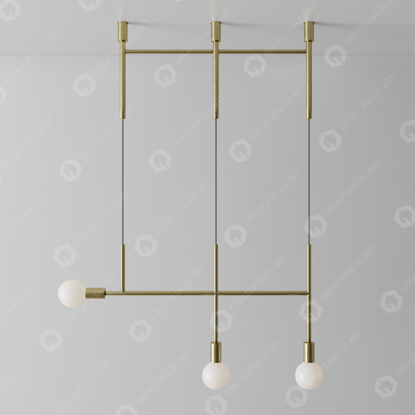 Lampa Volker Haug Studio Triple Kick 2 model 3D