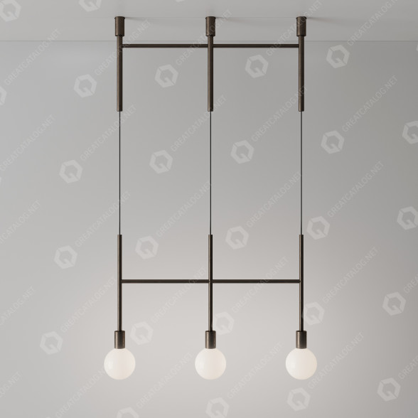 Lampe Volker Haug Studio Triple Step 1 3D-Modell
