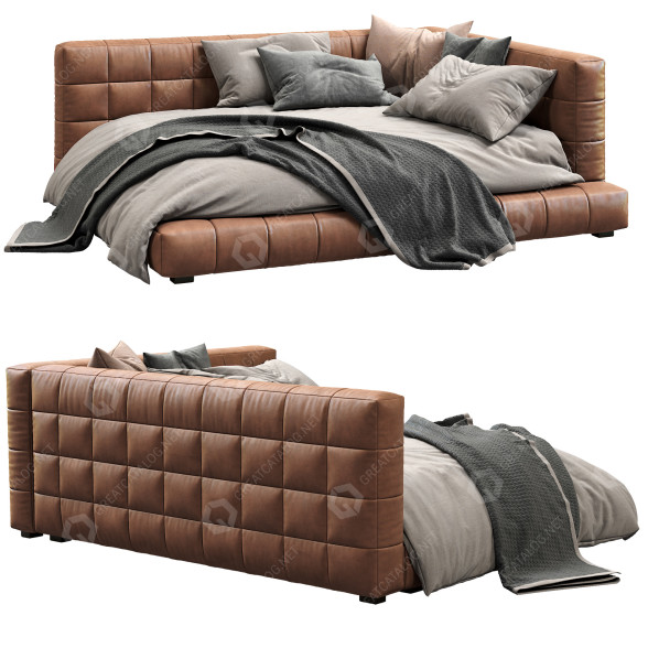 Кровать Pottery Barn Baldwin Lounge Corner 3D модель