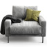 Sessel B&T Design Piu Single - Navasard